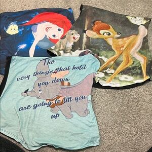 Disney Women's Tank Tops - Blue, Black, Multicolor